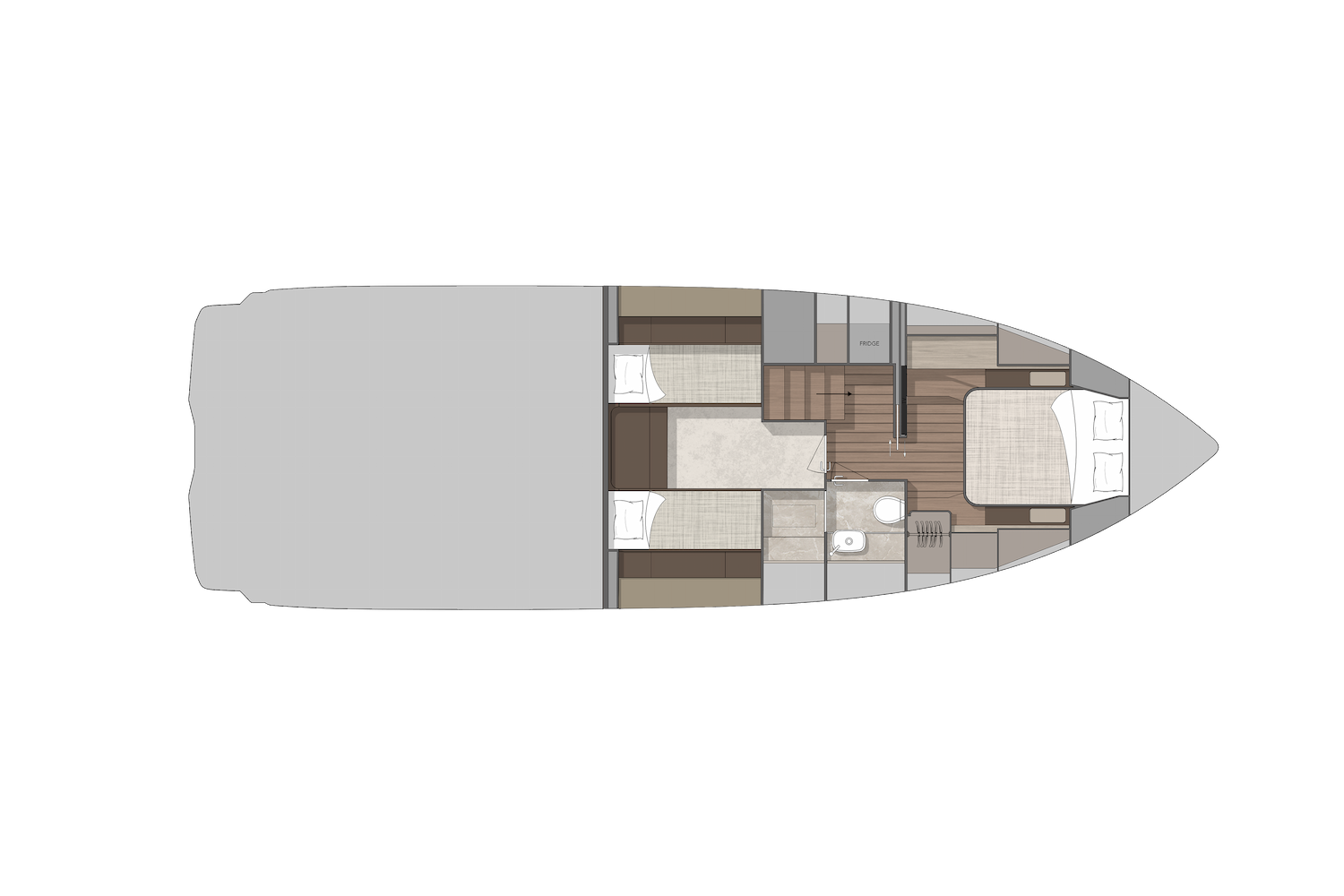Plan du Cranchi A47 : Pont inférieur